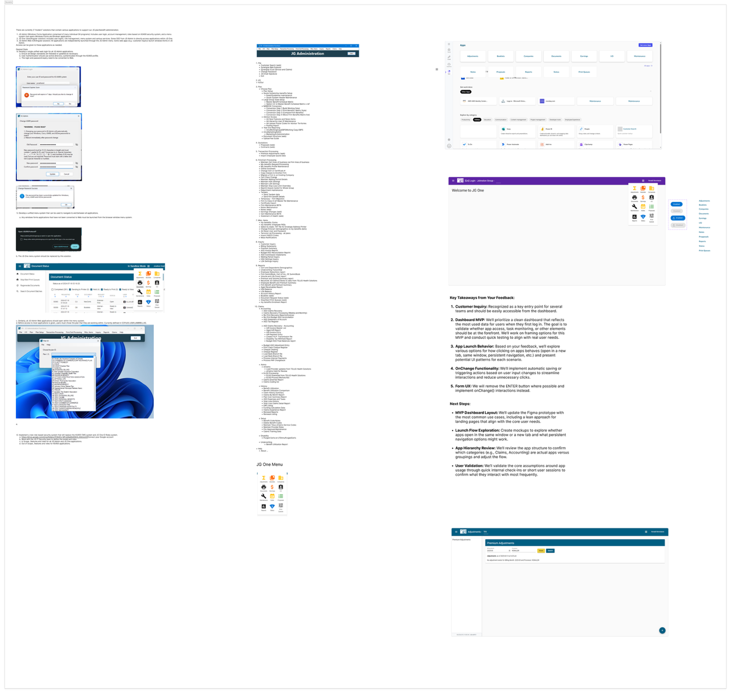 JG Admin documentation